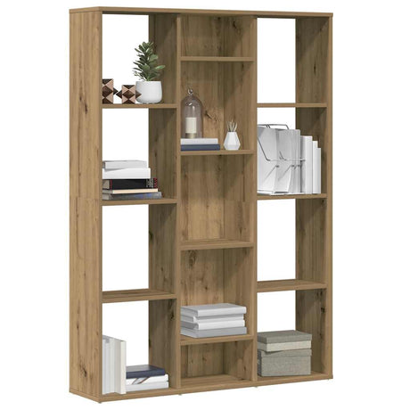 Room Divider/Book Cabinet 100X24X140 Cm Engineered Wood