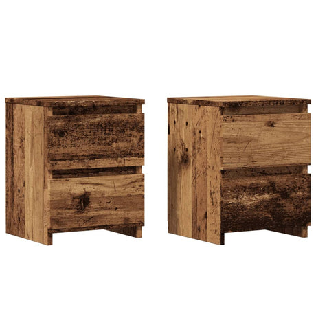 Bedside Cabinet 30X30X40 Cm Engineered Wood