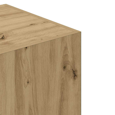 Wardrobe Artisian Oak 80X52X180 Cm Engineered Wood