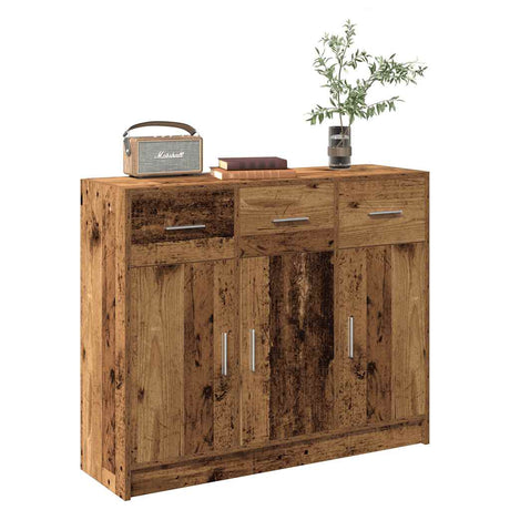 Sideboard 91X28X75 Cm Engineered Wood