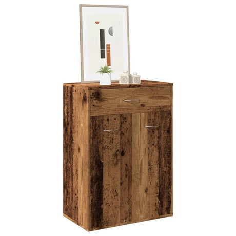 Shoe Cabinet 60X35X84 Cm Engineered Wood