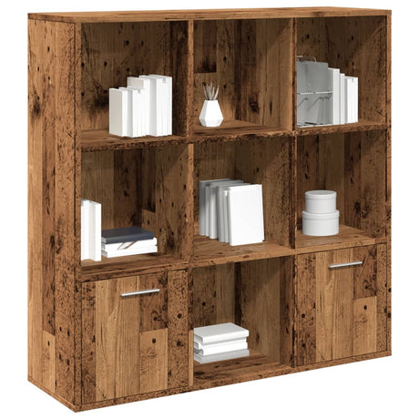 Book Cabinet 98X30X98 Cm Engineered Wood