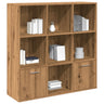 Book Cabinet 98X30X98 Cm Engineered Wood