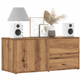 Tv Cabinet 80X34X36 Cm Engineered Wood