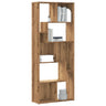Book Cabinet 67X24X161 Cm Engineered Wood
