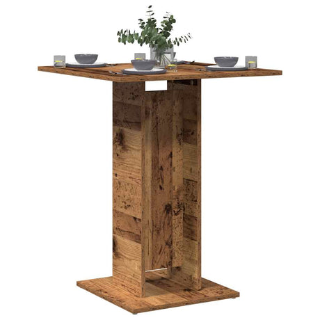 Bistro Table 60X60X75 Cm Engineered Wood