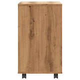 Side Table Artisan Oak 70x35x55 cm Engineered Wood
