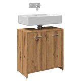Bathroom Cabinet 60X33X61 Cm Engineered Wood