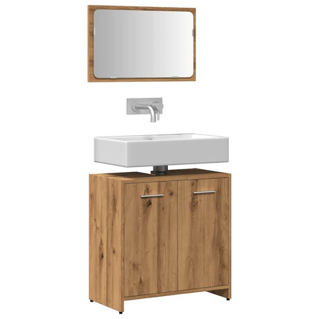 Bathroom Furniture Set Engineered Wood