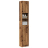 Bathroom Cabinet 32X25.5X190 Cm Engineered Wood