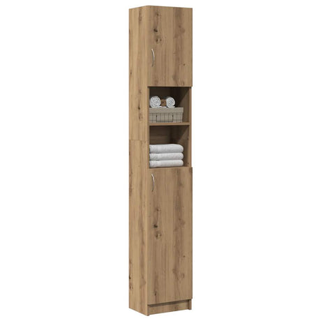 Bathroom Cabinet 32X25.5X190 Cm Engineered Wood