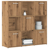 Book Cabinet 90X30X90 Cm Engineered Wood