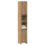 Bathroom Cabinet 30X30X183.5 Cm Engineered Wood