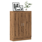 Book Cabinet 82.5X30.5X Engineered Wood