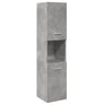 Bathroom Cabinet 30X30X130 Cm Engineered Wood
