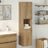 Bathroom Cabinet 30X30X130 Cm Engineered Wood