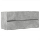 Sink Cabinet Concrete Grey 100X38.5X45 Cm Engineered Wood