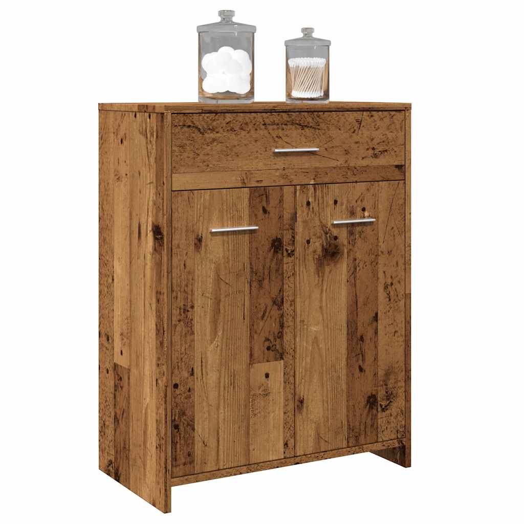 Bathroom Cabinet 60X33X80 Cm Engineered Wood