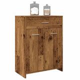Bathroom Cabinet 60X33X80 Cm Engineered Wood