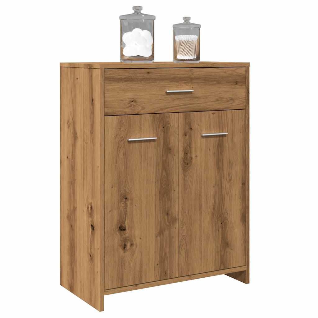 Bathroom Cabinet 60X33X80 Cm Engineered Wood