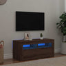 Tv Cabinet With Led Lights 90X35X40 Cm