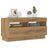 Tv Cabinet With Led Lights 80X35X40 Cm