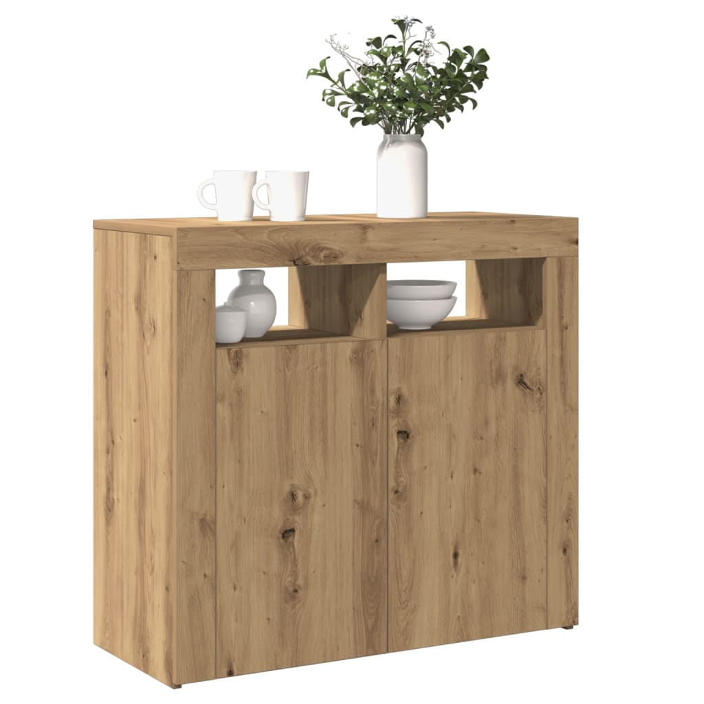 Sideboard With Led Lights