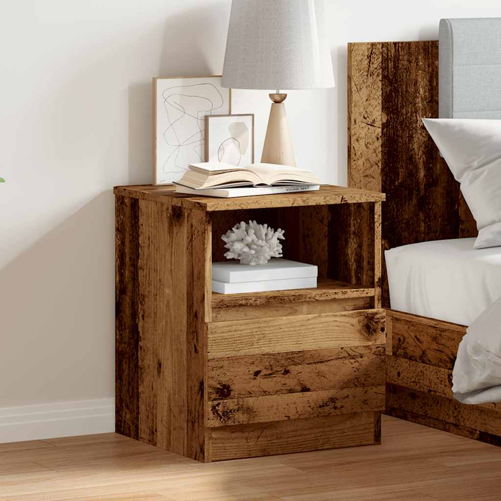 Bed Cabinet 40X40X50 Cm Engineered Wood