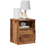 Bed Cabinet 40X40X50 Cm Engineered Wood