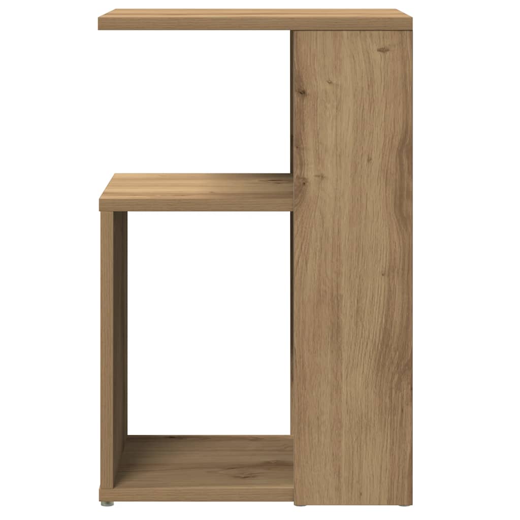Side Table Artisan Oak 36x30x56 cm Engineered Wood