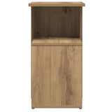 Side Table Artisan Oak 36x30x56 cm Engineered Wood