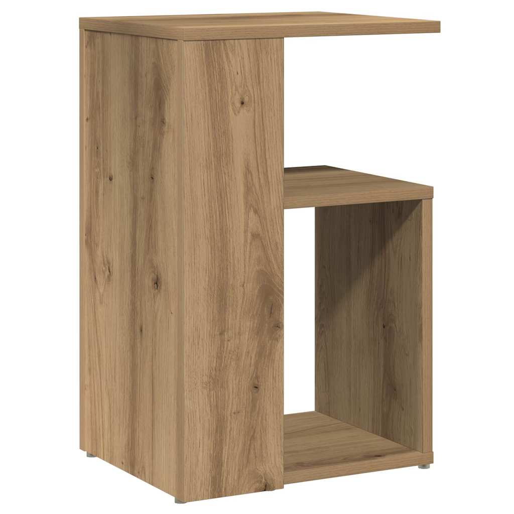 Side Table Artisan Oak 36x30x56 cm Engineered Wood