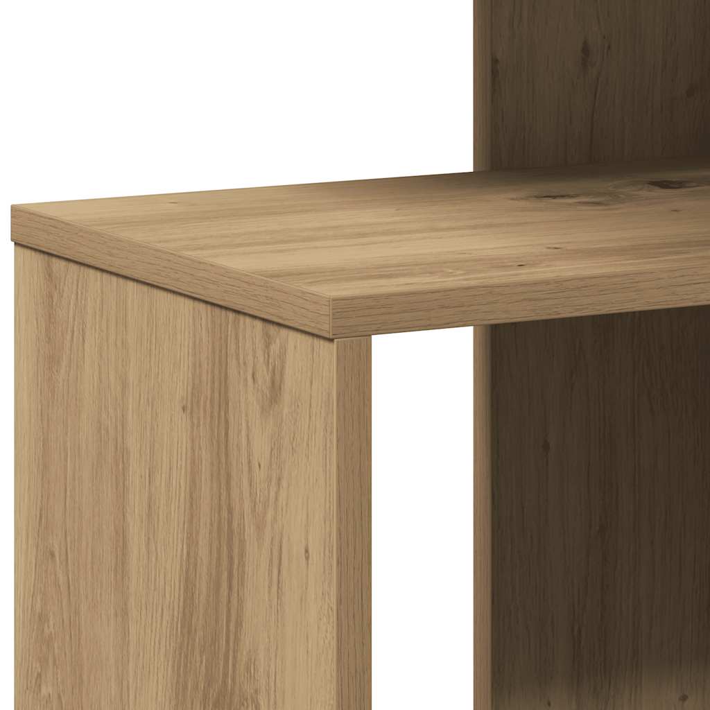 Side Table Artisan Oak 36x30x56 cm Engineered Wood