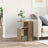 Side Table 36X30X56 Cm Engineered Wood