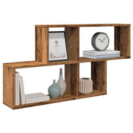 Wall Shelf 100X18X53 Cm Engineered Wood