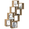 Wall Cube Shelf 90X15X119 Cm Engineered Wood