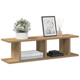 Wall Shelf 2 Pcs Engineered Wood