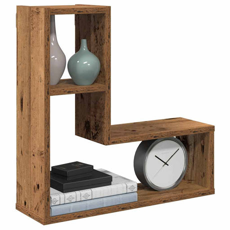 Wall Shelf 2 Pcs 50X15X50 Cm Engineered Wood