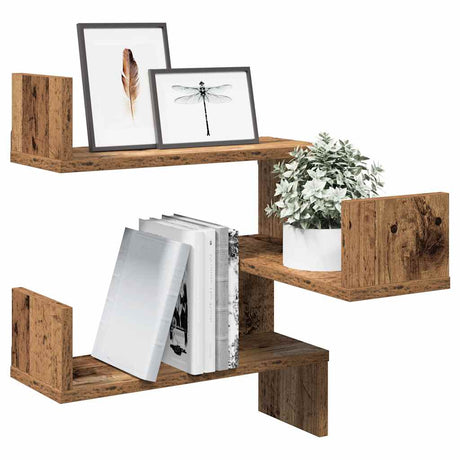 Wall Corner Shelf 40X40X50 Cm Engineered Wood