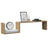 Wall Shelf 2 Pcs 100X15X20 Cm Engineered Wood