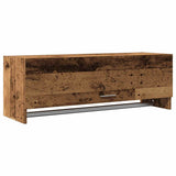 Wardrobe Old Wood 100x32.5x35 cm Engineered Wood