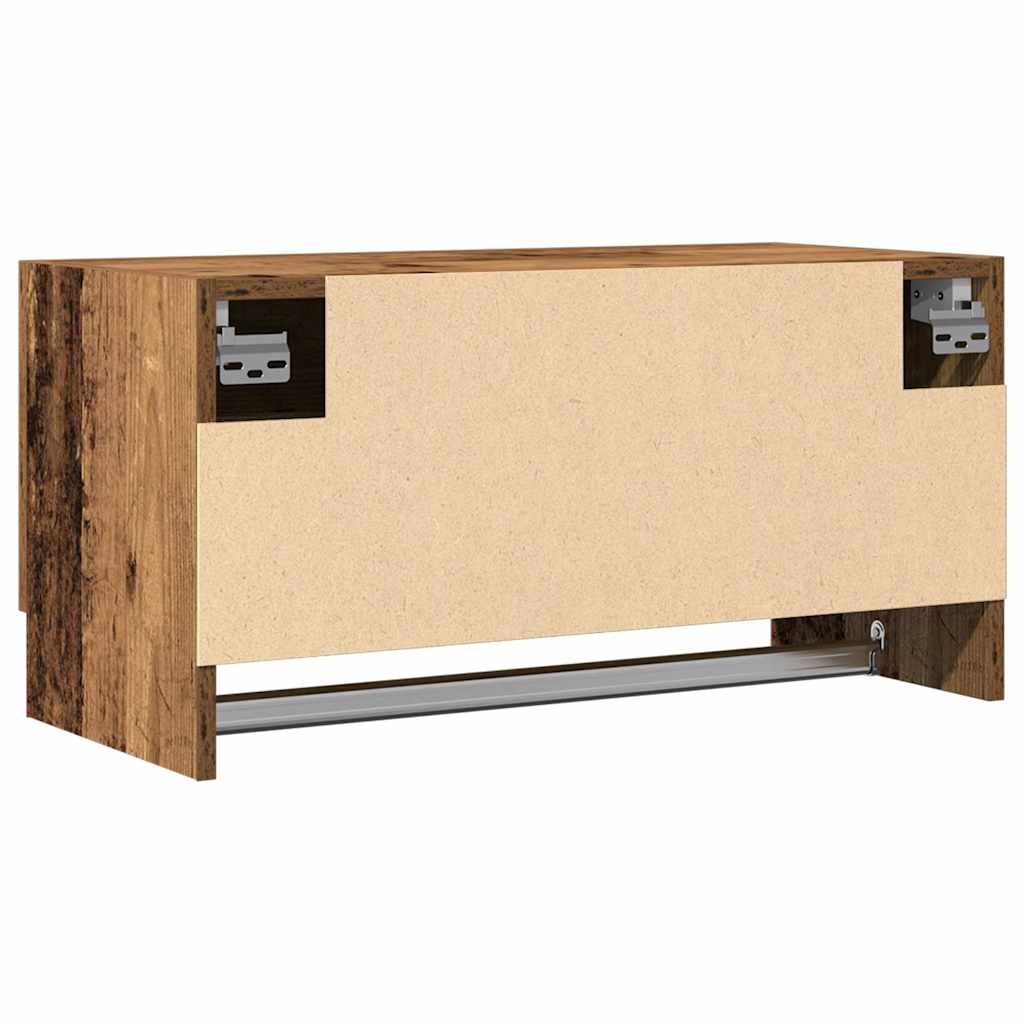 Wardrobe Old Wood 70x32.5x35 cm Engineered Wood