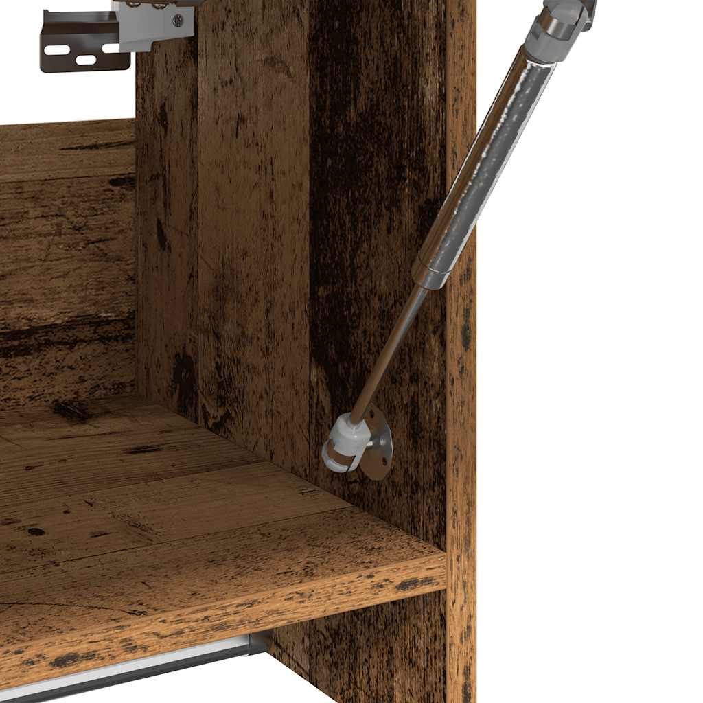 Wardrobe Old Wood 70x32.5x35 cm Engineered Wood