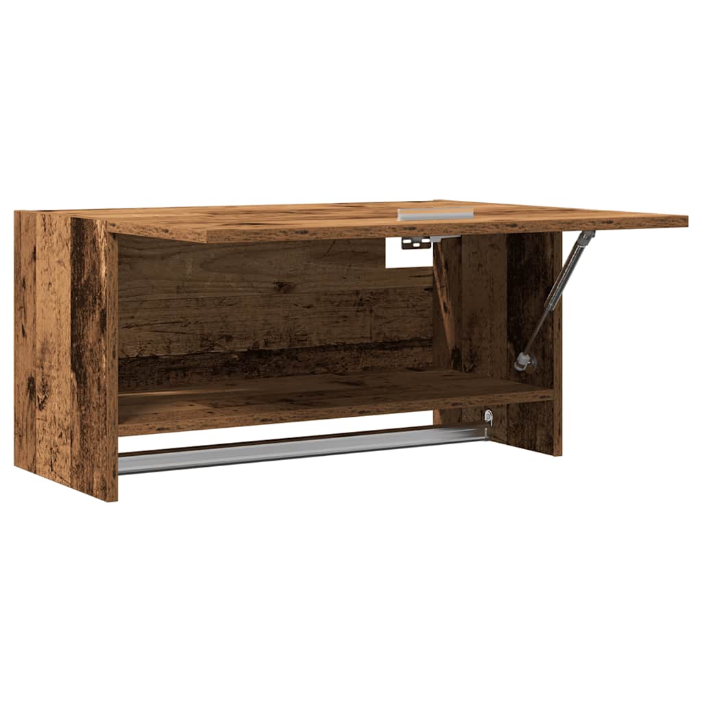 Wardrobe Old Wood 70x32.5x35 cm Engineered Wood