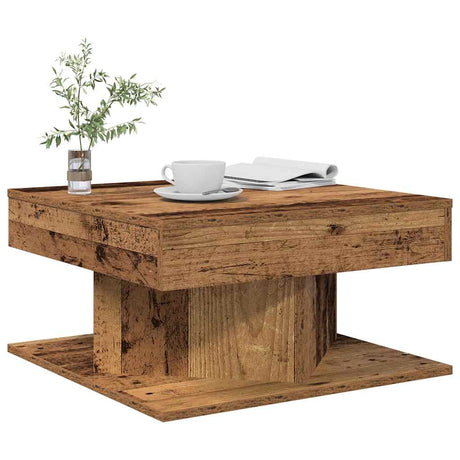 Coffee Table 57X57X30 Cm Engineered Wood