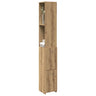 Bathroom Cabinet 25X26.5X170 Cm Engineered Wood