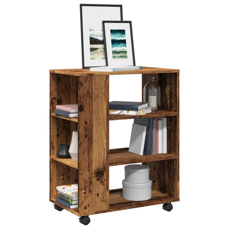 Rolling Cabinet 60X35X75 Cm Engineered Wood