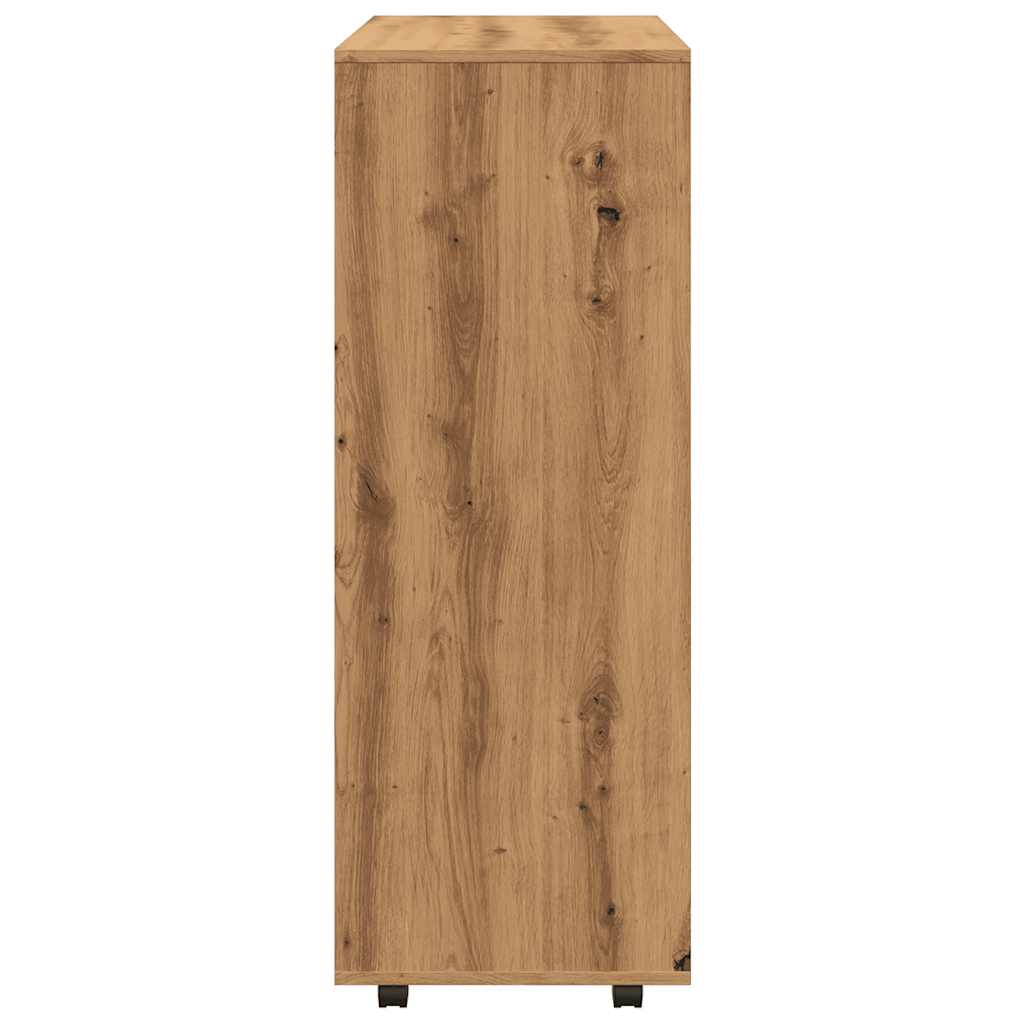 Wardrobe Artisan Oak 80x40x110 cm Engineered Wood