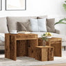 Nesting Tables 3 Pcs Engineered Wood