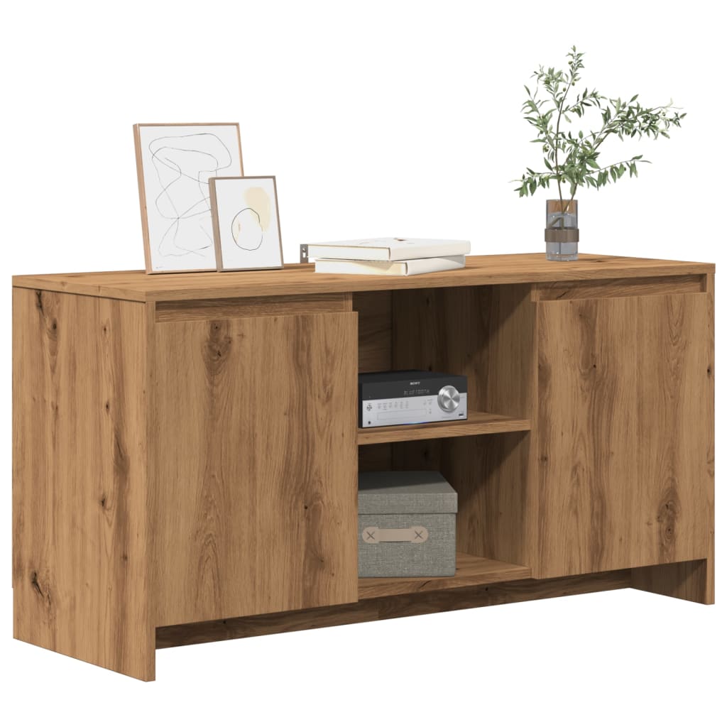 Tv Cabinet 102X37.5X52.5 Cm Engineered Wood
